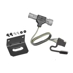 Trailer Wiring and Bracket For 87-97 Ford F-150 250 350 F-Super Duty 1997 Heavy Duty 4-Flat Harness Plug Play