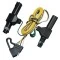 Trailer Tow Hitch For 86-94 Dodge D/W w/Deep Drop Bumper Complete Package w/ Wiring and 1-7/8" Ball