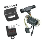 Trailer Wiring and Bracket and Light Tester For 93-99 Ford Ranger 94-09 Mazda B Series Pickup 4-Flat Harness Plug Play