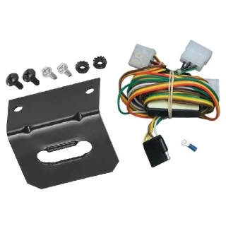 Trailer Wiring and Bracket For 94-97 Honda Passport 92-97 Isuzu Rodeo All Styles 4-Flat Harness Plug Play