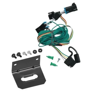 Plug and Play T-One Wiring Harness Connector 4-Flat Mounting Bracket 118335 118144 Tekonsha Trailer Wiring and Bracket 96-99 Chevy Express GMC Savana 1500 2500 3500 4-Flat Harness Plug Play 96 97 98 99 1996 1997 1998 1999 Trailer Wiring and Bracket For 96-99 Chevy Express GMC Savana 1500 2500 3500 4-Flat Harness Plug Play