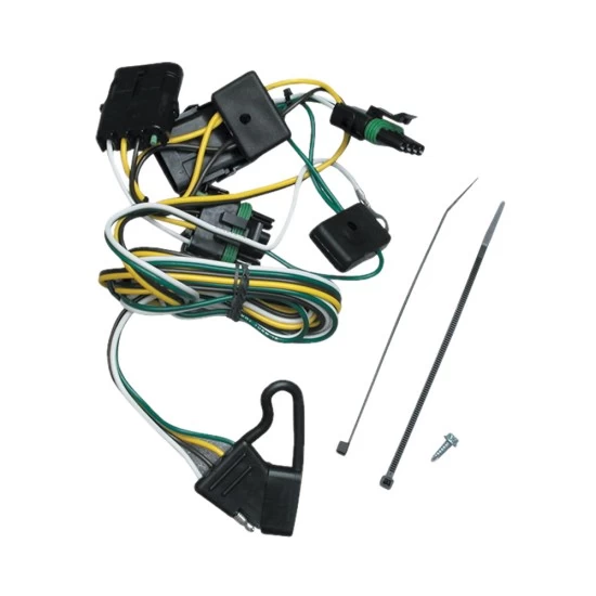 Trailer Wiring and Bracket w/ Light Tester For 1997 Jeep Wranger TJ Plug & Play 4-Flat Harness