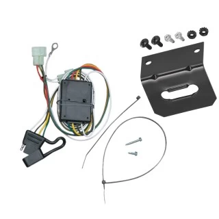 Plug and Play T-One Wiring Harness Connector 4-Flat Mounting Bracket Installation Instructions 118357 118144 Tekonsha Trailer Wiring and Bracket 96-97 Lexus LX450 Toyota Land Cruiser Plug Play 4-Flat Harness 96 97 1996 1997 Trailer Wiring and Bracket For 96-97 Lexus LX450 Toyota Land Cruiser Plug & Play 4-Flat Harness