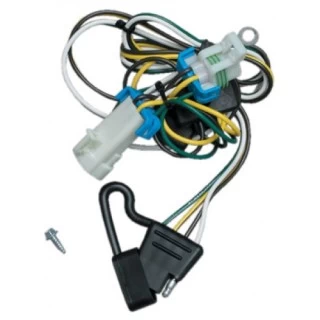 Trailer Tow Hitch For 98-00 Isuzu Hombre 98-04 Chevy S10 GMC Sonoma PKG w/ Wiring and 2" Ball