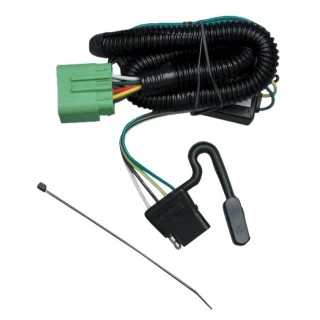 Trailer Wiring and Bracket w/ Light Tester For 99-10 Jeep Grand Cherokee 00-11 Jeep Chrysler Dodge Dakota Aspen Liberty Sprinter RAM Durango Plug & Play 4-Flat Harness