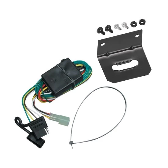 Plug and Play T-One Wiring Harness Connector 4-Flat Mounting Bracket Installation Instructions 118372 118144 Tekonsha Trailer Wiring and Bracket 98-04 Chevy Tracker 96-97 GEO Tracker 99-05 Suzuki Grand Vitara 89-98 Sidekick 99-04 Vitara 02-06 XL-7 Plug Pl Trailer Wiring and Bracket For 98-04 Chevy Tracker 96-97 GEO Tracker 99-05 Suzuki Grand Vitara 89-98 Sidekick 99-04 Vitara 02-06 XL-7 Plug & Play 4-Flat Harness