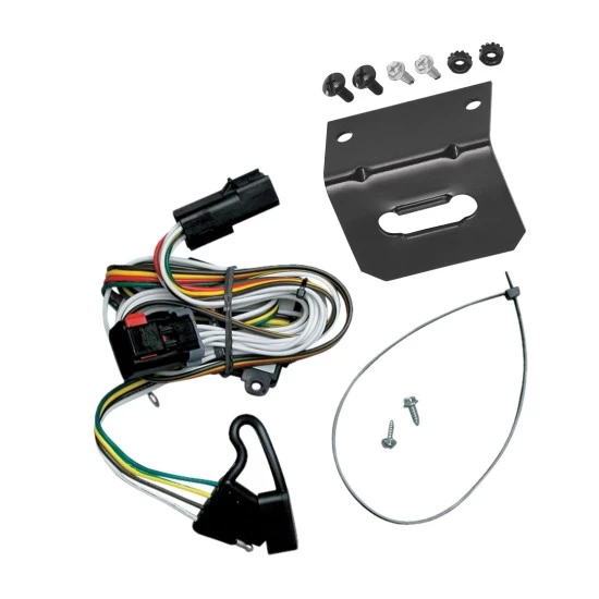 Plug and Play T-One Wiring Harness Connector 4-Flat Mounting Bracket Installation Instructions 118376 118144 Tekonsha Trailer Wiring and Bracket 01-03 Town Country Voyager Caravan Grand Caravan Plug Play 4-Flat Harness 01 02 03 2001 2002 2003 Trailer Wiring and Bracket For 01-03 Town & Country Voyager Caravan Grand Caravan Plug & Play 4-Flat Harness