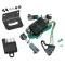 Trailer Wiring and Bracket w/ Light Tester For 00-02 Chevy Express GMC Savana 1500 2500 3500 Plug & Play 4-Flat Harness