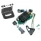 Trailer Wiring and Bracket For 00-02 Chevy Express GMC Savana 1500 2500 3500 Plug & Play 4-Flat Harness