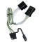 Trailer Tow Hitch For 01-03 Dodge Van Ram 1500 2500 3500 Complete Package w/ Wiring and 2" Ball