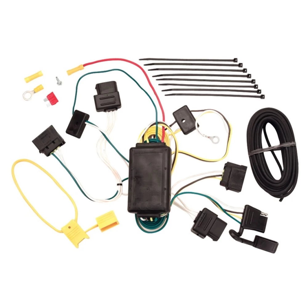 Plug and Play T-One Wiring Harness Connector 4-Flat Mounting Bracket 4-Flat Car End Tester w/ LED Display 118385 118144 20114 Tekonsha Trailer Wiring and Bracket Light Tester 04-07 Freestar Mercury Monterey Plug Play 4-Flat Harness 04 05 06 07 2004 2005 Trailer Wiring and Bracket w/ Light Tester For 04-07 Ford Freestar Mercury Monterey Plug & Play 4-Flat Harness