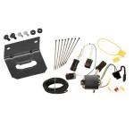 Trailer Wiring and Bracket For 04-09 Dodge Durango 07-09 Chrysler Aspen Plug & Play 4-Flat Harness