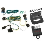 Plug and Play T-One Wiring Harness Connector 4-Flat Mounting Bracket 4-Flat Car End Tester w/ LED Display 118392 118144 20114 Tekonsha Trailer Wiring and Bracket Light Tester 03-22 Chevy Express GMC Savana 1500 2500 3500 Plug Play 4-Flat Harness 03 04 05 Trailer Wiring and Bracket w/ Light Tester For 03-24 Chevy Express GMC Savana 1500 2500 3500 Plug & Play 4-Flat Harness
