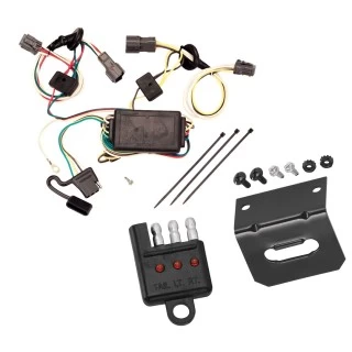 Plug and Play T-One Wiring Harness Connector 4-Flat Mounting Bracket 4-Flat Car End Tester w/ LED Display 118397 118144 20114 Tekonsha Trailer Wiring and Bracket Light Tester 05-09 Hyundai Tucson Plug Play 4-Flat Harness 05 06 07 08 09 2005 2006 2007 200 Trailer Wiring and Bracket w/ Light Tester For 05-09 Hyundai Tucson Plug & Play 4-Flat Harness