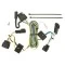 Trailer Tow Hitch For 05-06 Pontiac G5 Pursuit 05-10 Chevrolet Cobalt Complete Package w/ Wiring Draw Bar and 1-7/8" Ball