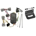 Trailer Wiring and Bracket For 06-14 Honda Ridgeline Plug & Play 4-Flat Harness