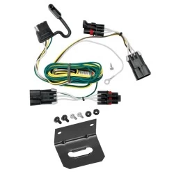 Trailer Wiring and Bracket For 05-10 Chevy Cobalt Coupe 06-11 HHR 08-10 Orlando 07-10 Pontiac G5 Coupe Plug & Play 4-Flat Harness
