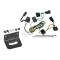 Trailer Wiring and Bracket For 98-06 Jeep Wrangler TJ Plug & Play 4-Flat Harness