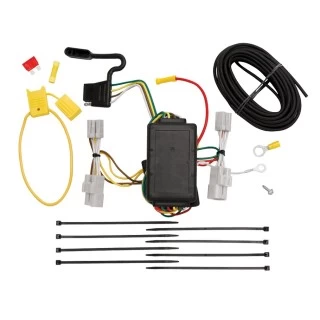 Trailer Wiring and Bracket For 06-12 Toyota RAV4 Plug & Play 4-Flat Harness