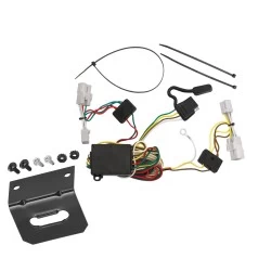Trailer Wiring and Bracket For 01-07 Toyota Highlander Plug & Play 4-Flat Harness