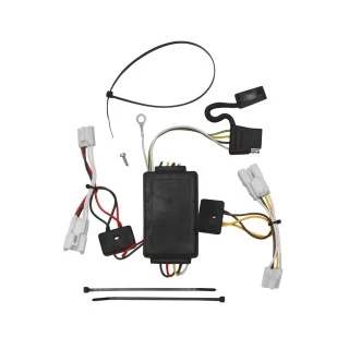 Trailer Hitch Wiring Harness Kit For 07-12 Hyundai Santa Fe w/o OEM Connector Plug & Play