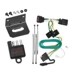 Trailer Wiring and Bracket w/ Light Tester For 06-16 Chevy Impala Plug & Play 4-Flat Harness