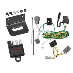 Trailer Wiring and Bracket w/ Light Tester For 06-09 Buick Lucerne Plug & Play 4-Flat Harness