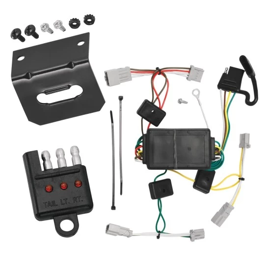 Plug and Play T-One Wiring Harness Connector 4-Flat Mounting Bracket4-Flat Car End Tester w/ LED Display 118420 118144 20114 Tekonsha Trailer Wiring and Bracket and Light Tester 09-14 Acura TSX 08-12 Honda Accord 06-15 Civic 07-13 Fit 04-13 Mazda 3 07-12 Trailer Wiring and Bracket and Light Tester For 09-14 Acura TSX 08-12 Honda Accord 06-15 Civic 07-13 Fit 04-13 Mazda 3 07-12 Mitsubishi Galant 4-Flat Harness Plug Play