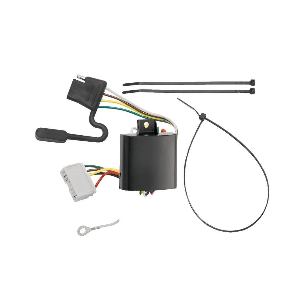 Trailer Tow Hitch For 07-13 Acura MDX without Full Size Spare Deluxe Package Wiring 2" Ball and Lock