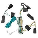 Trailer Hitch Tow Package w/ 7-Way RV Wiring For 07-09 Saturn Outlook w/ 2" Drop Mount 2" Ball Class 3 2" Receiver All Models 