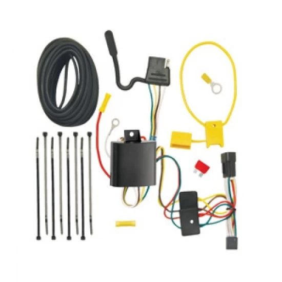 Trailer Tow Hitch For 12-15 Honda Civic Sedan Hybrid Complete Package w/ Wiring Draw Bar and 2" Ball