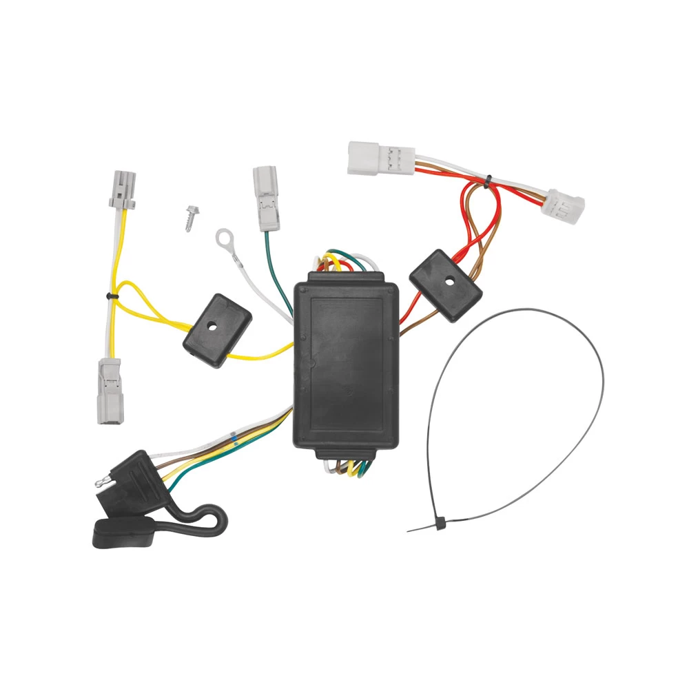 Trailer Hitch 7 Way RV Wiring Kit For 03-05 Honda Accord Coupe Plug Prong Pin Brake Control Ready