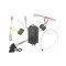 Trailer Tow Hitch For 03-05 Honda Accord Coupe Trailer Hitch Tow Receiver w/ Wiring Harness Kit
