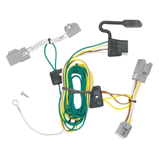 Plug and Play T-One Wiring Harness Connector 4-Flat Mounting Bracket Installation Instructions 118448 118144 Tekonsha Trailer Wiring and Bracket 08-09 Taurus X Plug Play 4-Flat Harness 08 09 2008 2009 Trailer Wiring and Bracket For 08-09 Ford Taurus X Plug & Play 4-Flat Harness
