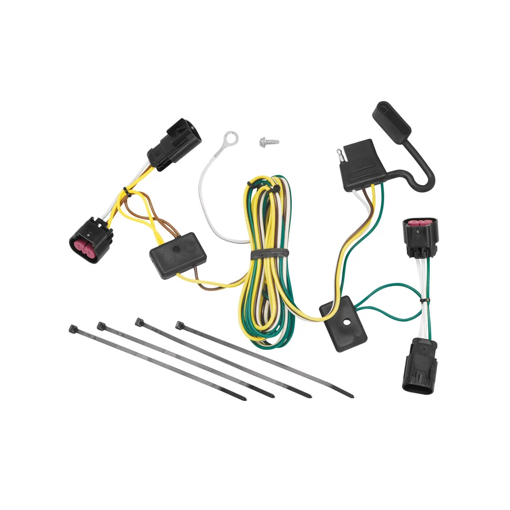 Trailer Tow Hitch For 08-12 Chevy Malibu Except LTZ Complete Package w/ Wiring Draw Bar Kit and 2" Ball