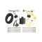 Ultimate Tow Package For 07-15 22-23 Nissan Altima 09-14 Nissan Maxima Trailer Hitch w/ Wiring Draw-Bar Dual 2" and 1-7/8" Ball Lock Bracket Cover 1-1/4" Receiver