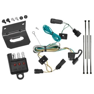 Plug and Play T-One Wiring Harness Connector 4-Flat Mounting Bracket 4-Flat Car End Tester w/ LED Display 118472 118144 20114 Tekonsha Trailer Wiring and Bracket Light Tester 09-20 Flex Plug Play 4-Flat Harness 09 10 11 12 13 14 15 16 17 18 19 20 2009 20 Trailer Wiring and Bracket w/ Light Tester For 09-20 Ford Flex Plug & Play 4-Flat Harness