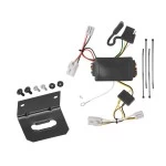 Trailer Wiring and Bracket For 01-06 Hyundai Santa Fe 09-12 Elantra Touring Plug & Play 4-Flat Harness