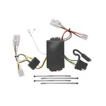Trailer Tow Hitch For 01-06 Hyundai Santa Fe Complete Package w/ Wiring and 2" Ball