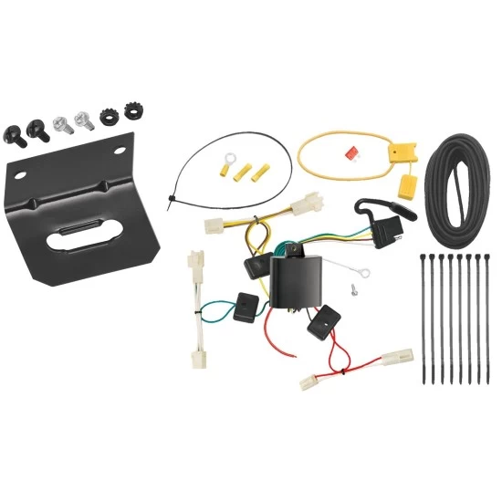 Plug and Play T-One Wiring Harness Connector 4-Flat Mounting Bracket Installation Instructions 118478 118144 Tekonsha Trailer Wiring and Bracket 07-12 Lexus RX350 04-06 RX330 Plug Play 4-Flat Harness 04 05 06 07 08 09 10 11 12 2004 2005 2006 2007 2008 200 Trailer Wiring and Bracket For 07-12 Lexus RX350 04-06 RX330 Plug & Play 4-Flat Harness