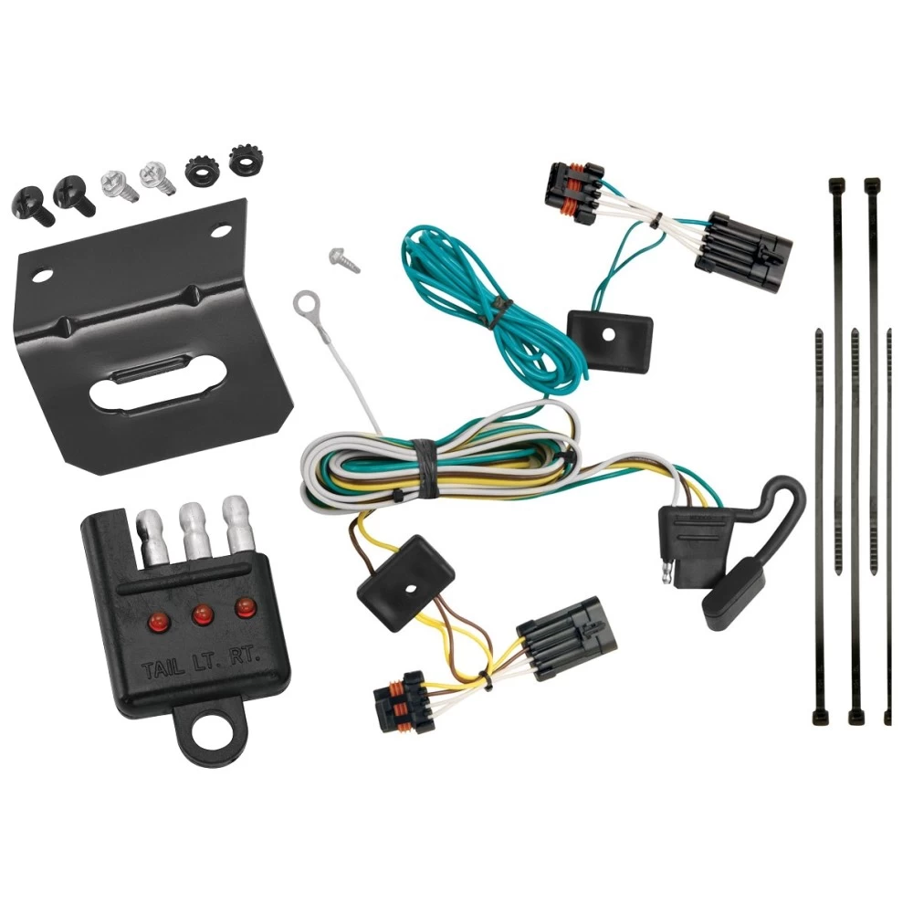Plug and Play T-One Wiring Harness Connector 4-Flat Mounting Bracket 4-Flat Car End Tester w/ LED Display 118479 118144 20114 Tekonsha Trailer Wiring and Bracket Light Tester 05-09 Buick LaCrosse Plug Play 4-Flat Harness 05 06 07 08 09 2005 2006 2007 200 Trailer Wiring and Bracket w/ Light Tester For 05-09 Buick LaCrosse Plug & Play 4-Flat Harness