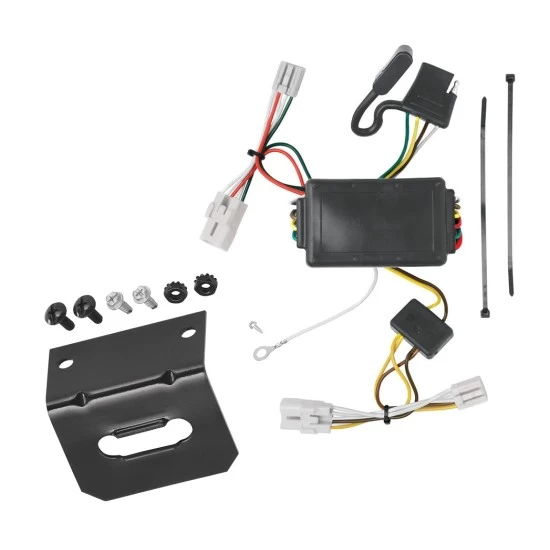 Plug and Play T-One Wiring Harness Connector 4-Flat Mounting Bracket Installation Instructions 118485 118144 Tekonsha Trailer Wiring and Bracket 04-06 Chevy Aveo 07-11 Aveo5 Hatchback 09-10 Pontiac G3 Hatchback Plug Play 4-Flat Harness 04 05 06 07 08 09 1 Trailer Wiring and Bracket For 04-06 Chevy Aveo 07-11 Aveo5 Hatchback 09-10 Pontiac G3 Hatchback Plug & Play 4-Flat Harness