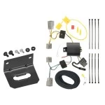 Trailer Wiring and Bracket For 11-23 Ford Mustang Plug & Play 4-Flat Harness