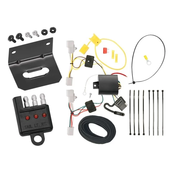 Plug and Play T-One Wiring Harness Connector 4-Flat Mounting Bracket 4-Flat Car End Tester w/ LED Display 118488 118144 20114 Tekonsha Trailer Wiring and Bracket Light Tester 07-12 Lexus ES350 Plug Play 4-Flat Harness 07 08 09 10 11 12 2007 2008 2009 201 Trailer Wiring and Bracket w/ Light Tester For 07-12 Lexus ES350 Plug & Play 4-Flat Harness