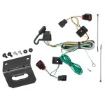 Trailer Wiring and Bracket For 09-12 VW Routan Plug & Play 4-Flat Harness