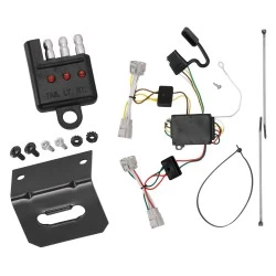 Trailer Wiring and Bracket w/ Light Tester For 93-98 Toyota T100 05-15 Tacoma Plug & Play 4-Flat Harness
