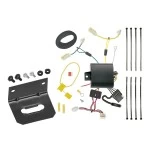 Trailer Wiring and Bracket For 11-14 Toyota Sienna 15-20 SE Only Plug & Play 4-Flat Harness