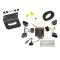 Trailer Wiring and Bracket For 04-10 VW Volkswagen Touareg Plug & Play 4-Flat Harness
