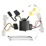 Trailer Wiring and Bracket w/ Light Tester For 10-12 Lexus HS250h Hybrid Plug & Play 4-Flat Harness