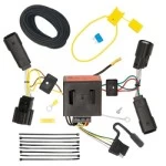 Trailer Tow Hitch For 11-14 Ford Edge Sport Complete Package w/ Wiring and 1-7/8" Ball